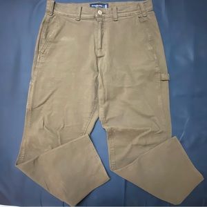 ABERCROMBIE LOOSE WORKWEAR CARPENTER PANT 30x30 BROWN